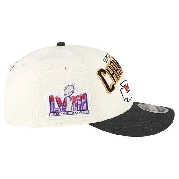 New Era Kansas City Chiefs Super Bowl LVIII Champions Low Profile 9FIFTY NWT - Picture 6 of 16